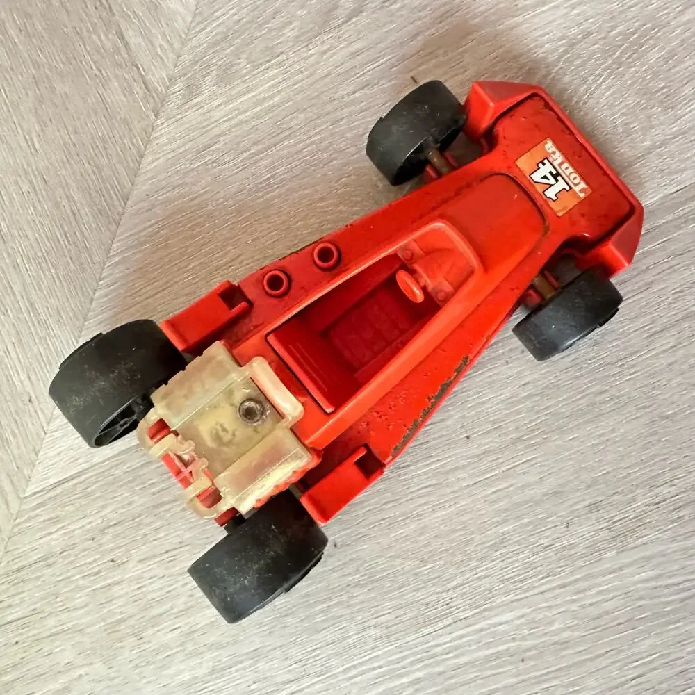 Vintage Tonka A J Foyt Racing Team Van Race Car 1979